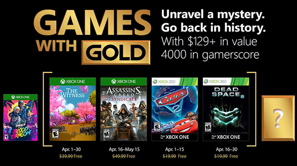 Xbox Live Gold : Microsoft dévoile les jeux gratuits de juillet 2020