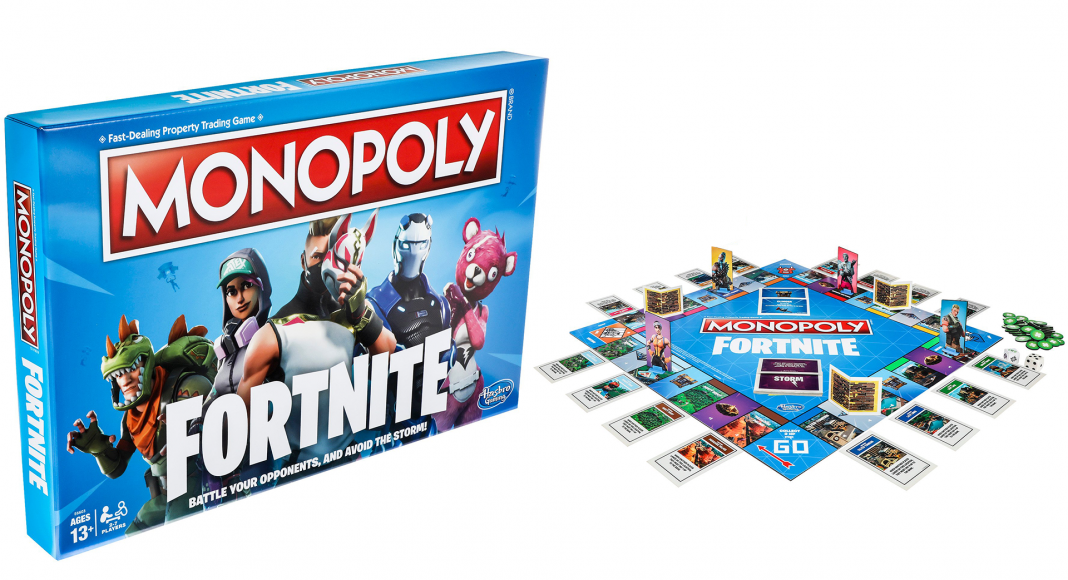 Un Monopoly Fortnite débarque en magasin - Geeko