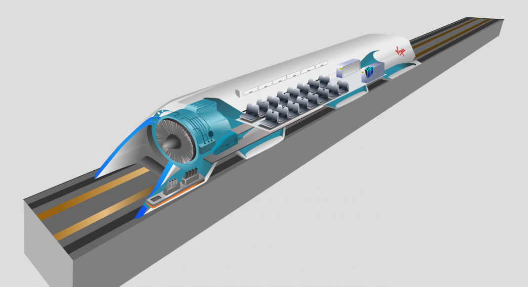 Découvrez La Merveille Du Système De Transport Hyperloop Alors Que Des  Capsules Futuristes Parcourent Des Pistes Magnétiques Propulsées Par Des  Moteurs électriques Et Guidées Par Des Systèmes De Contrôle Avancés Générés  Par