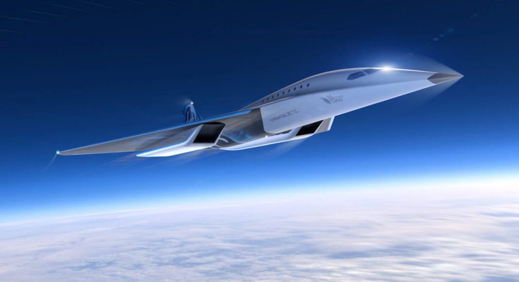 Virgin dévoile son avion supersonique - Geeko