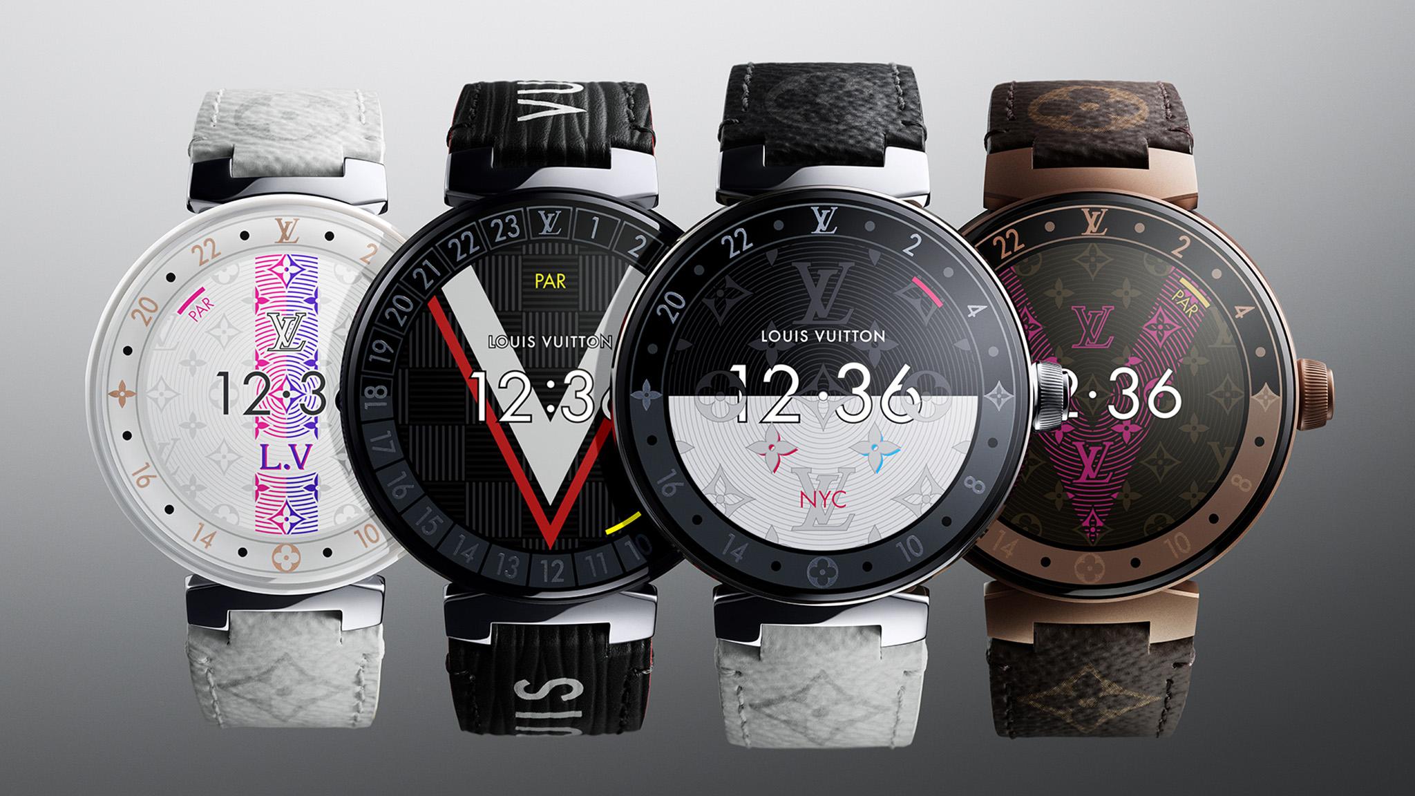 Louis Vuitton imagine la montre connectée qui pourrait remplacer notre  smartphone