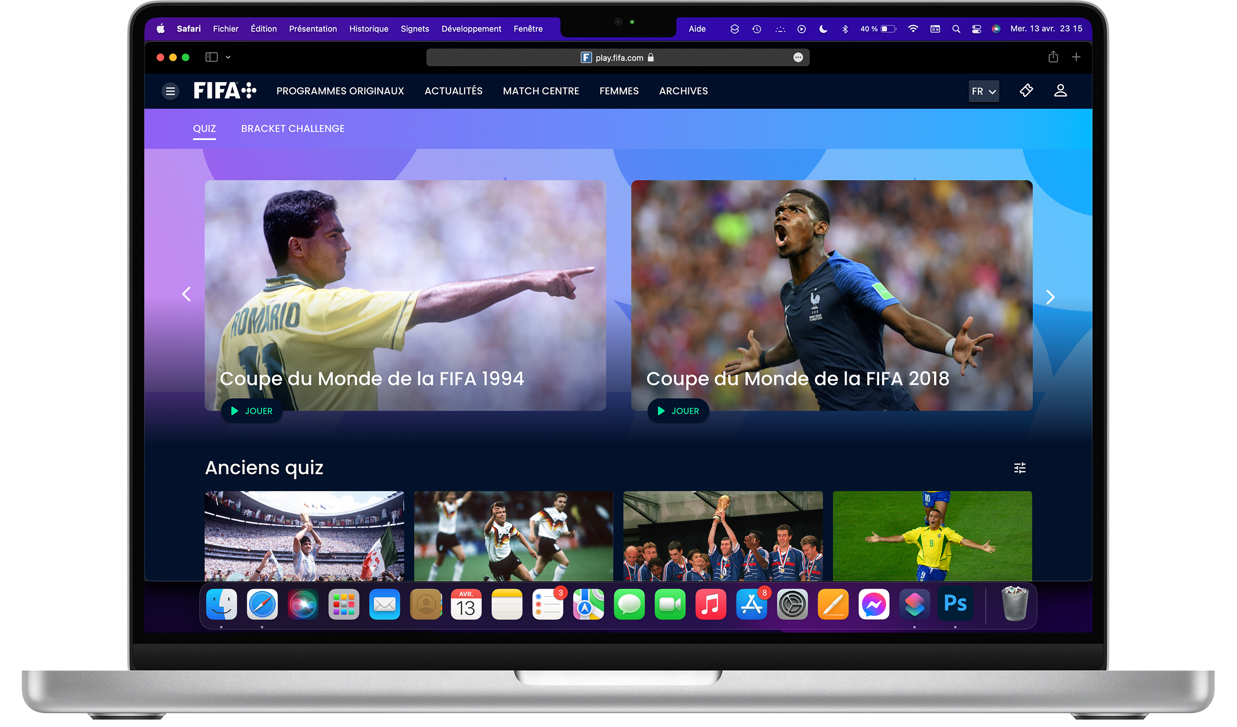 La FIFA lance sa plateforme de streaming FIFA+ avec des matchs en