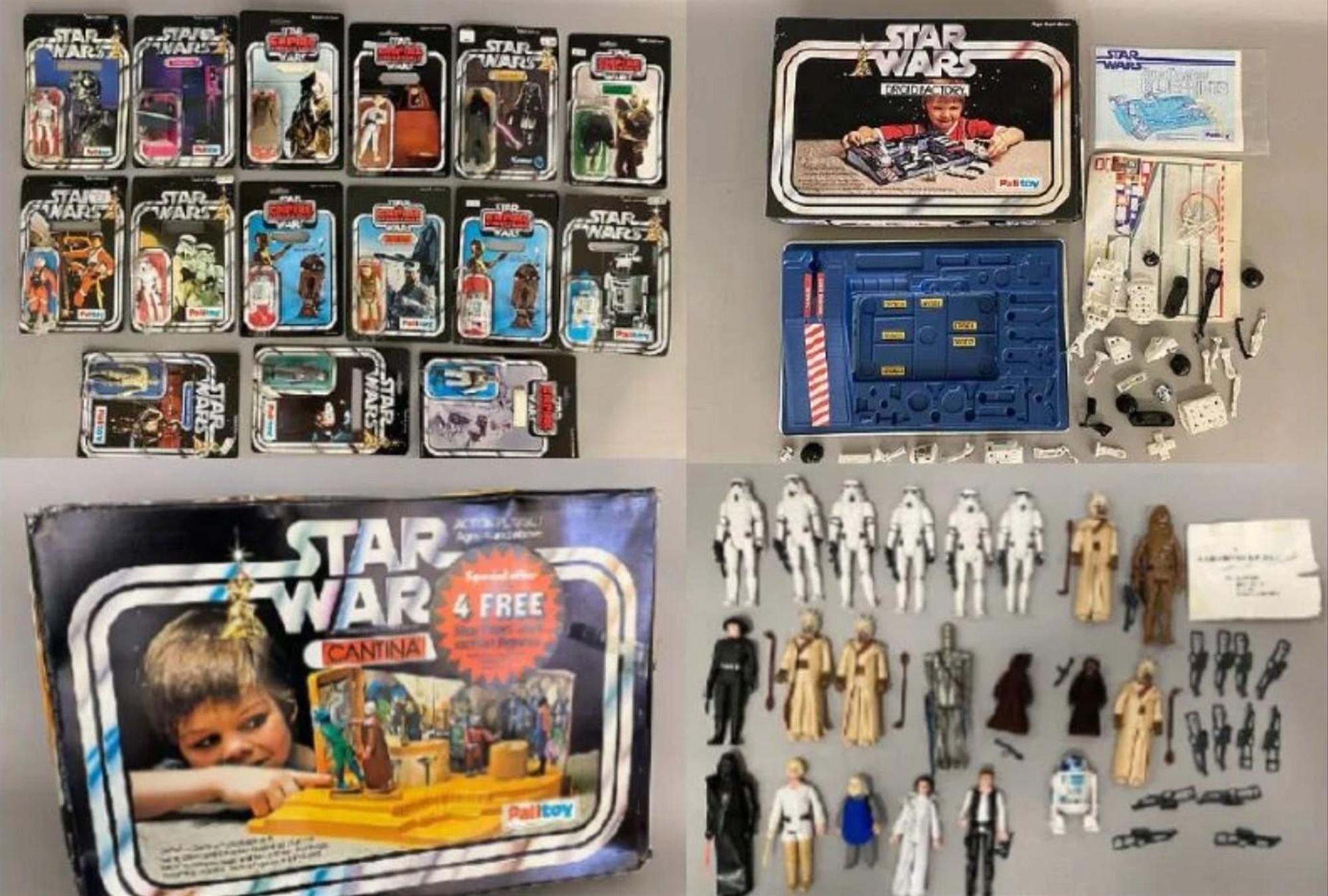 Un jouet « Star Wars » très rare en vente à un tarif record de