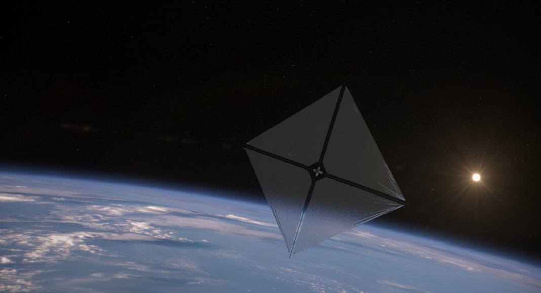 La NASA sta testando un satellite con una vela solare